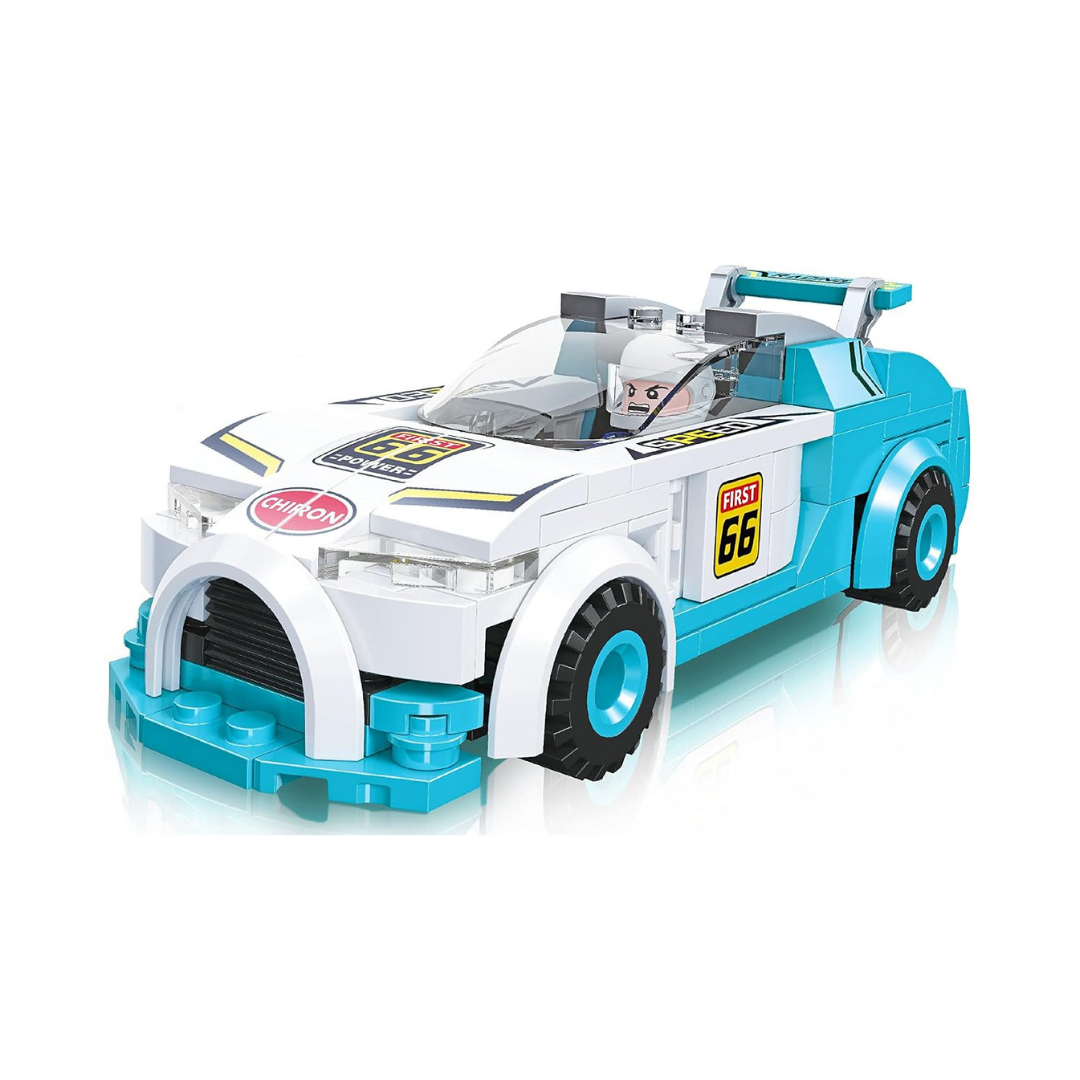 Building Blocks Sports Car | 162 Pieces Construction Toy