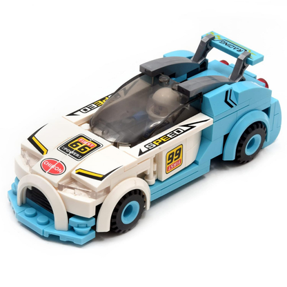 Building Blocks Sports Car | 162 Pieces Construction Toy