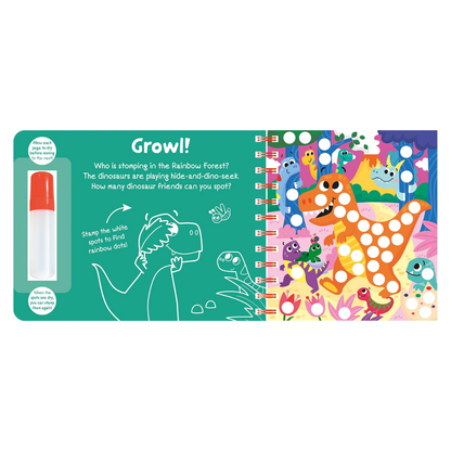 Rainbow Dots Dinosaurs