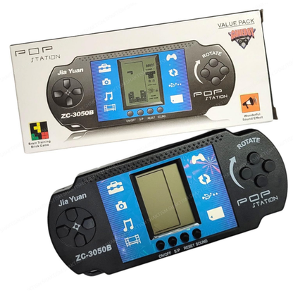 Handheld Electronic Brick Game | Retro Video Game Console for Kids