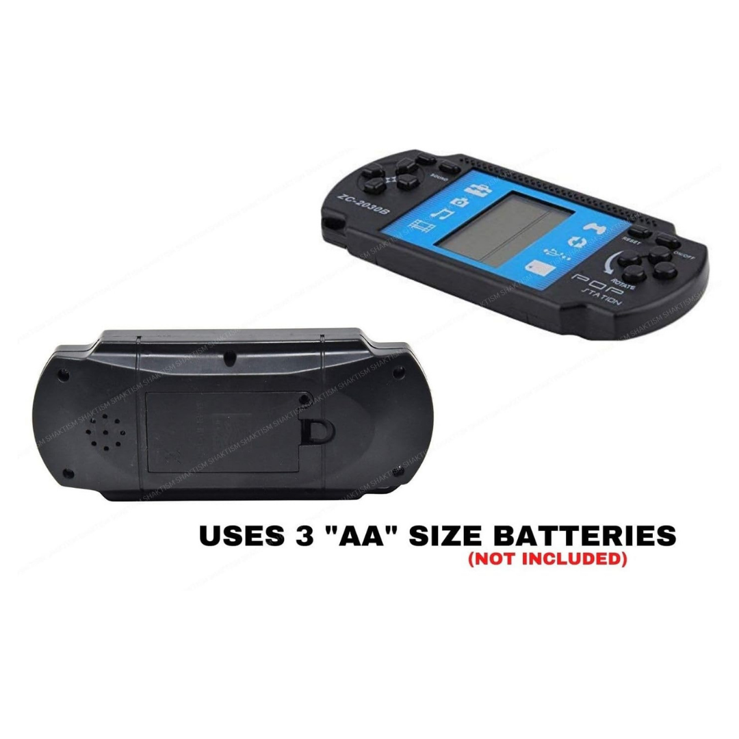 Handheld Electronic Brick Game | Retro Video Game Console for Kids