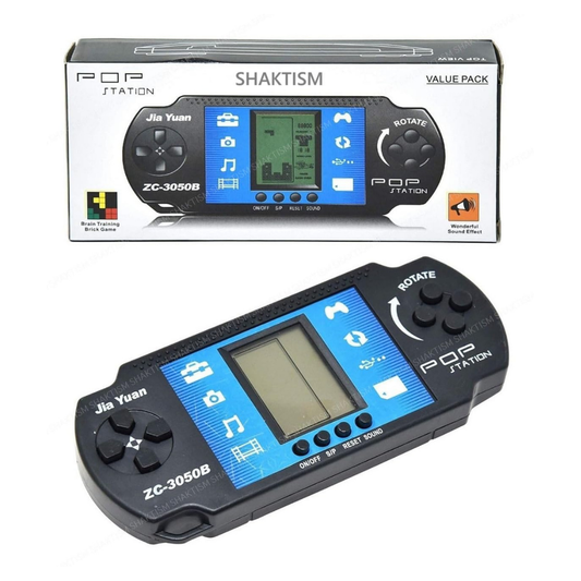 Handheld Electronic Brick Game | Retro Video Game Console for Kids
