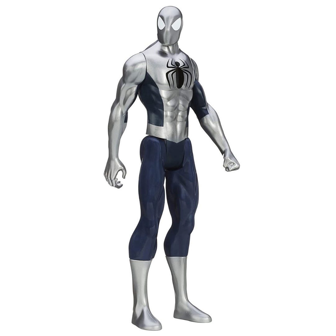 SpiderMan Titan Hero Series Armored Figure - 12 Inches