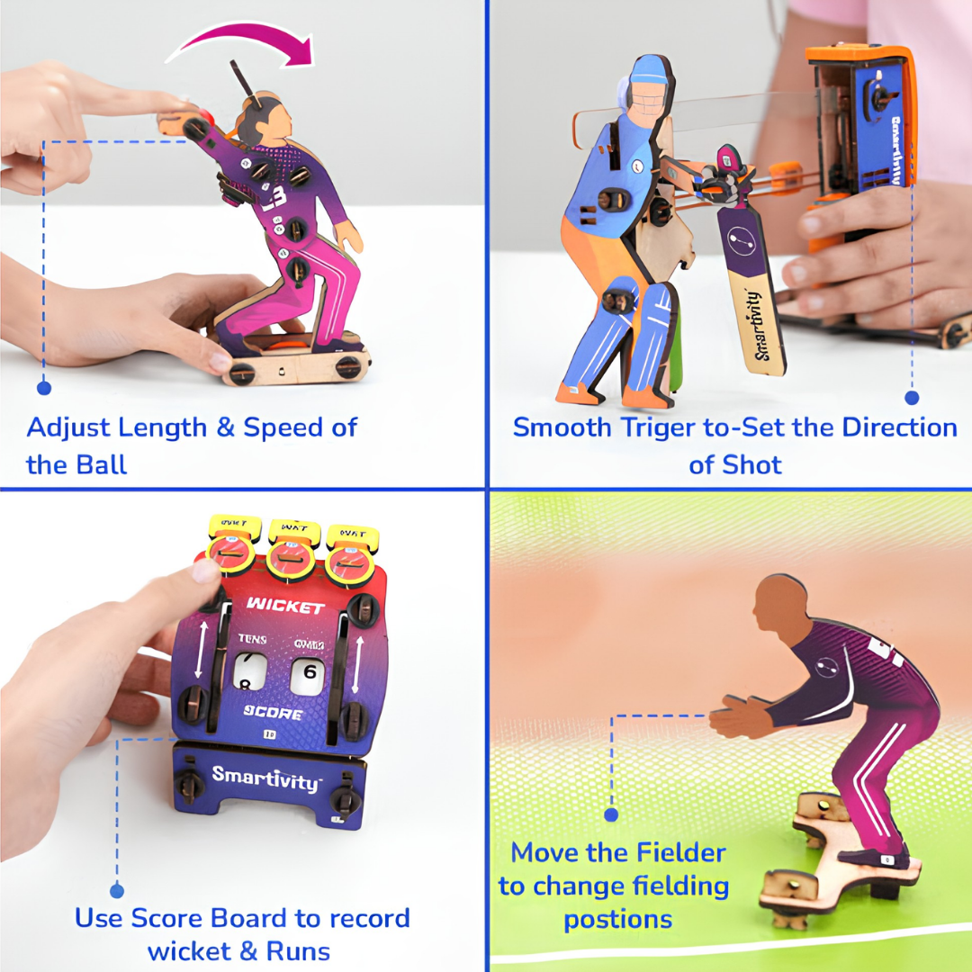Smartivity Cricket Mania DIY Building Kit