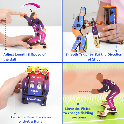 Smartivity Cricket Mania DIY Building Kit
