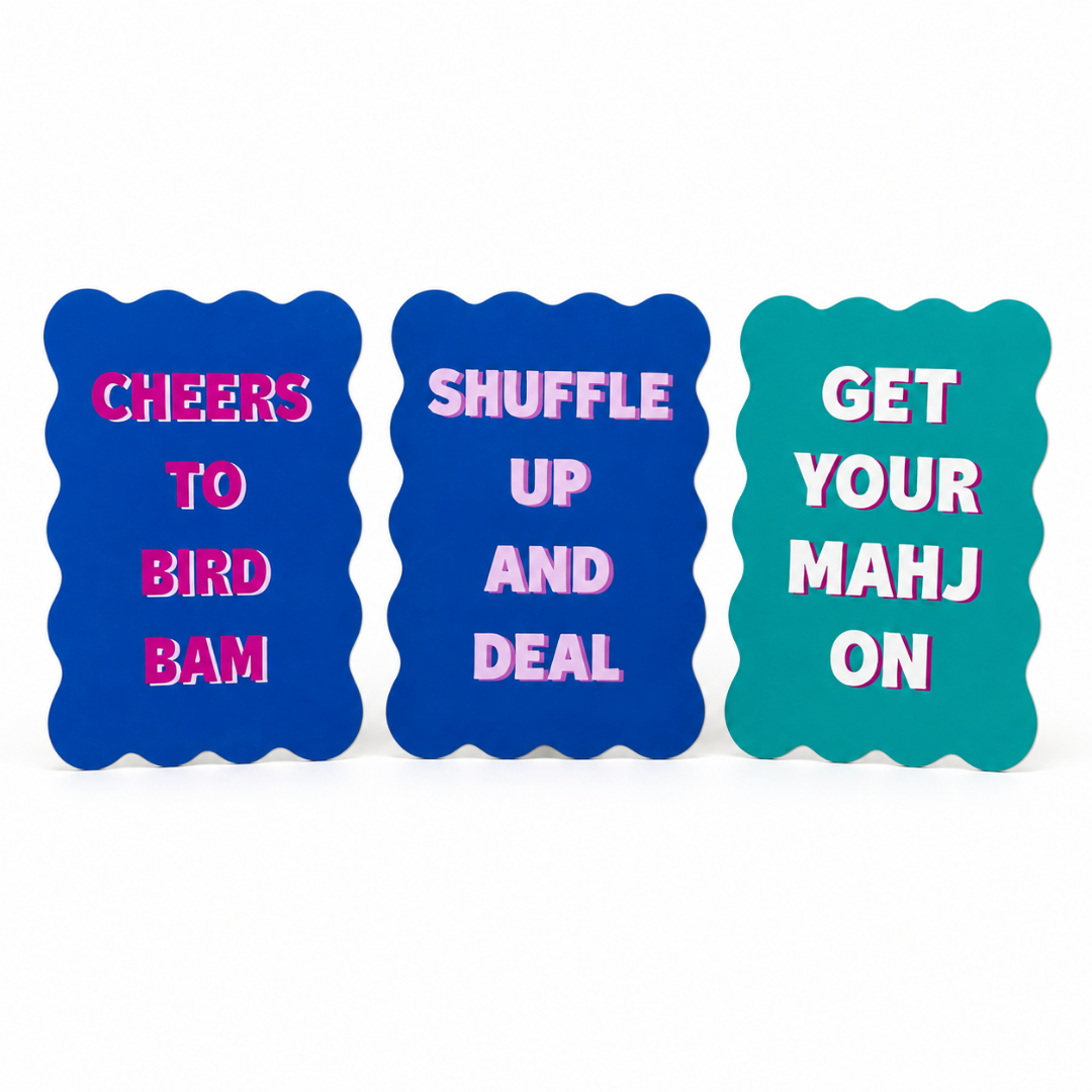 Mahjong Shufflers – Set of 2 | Assorted Designs