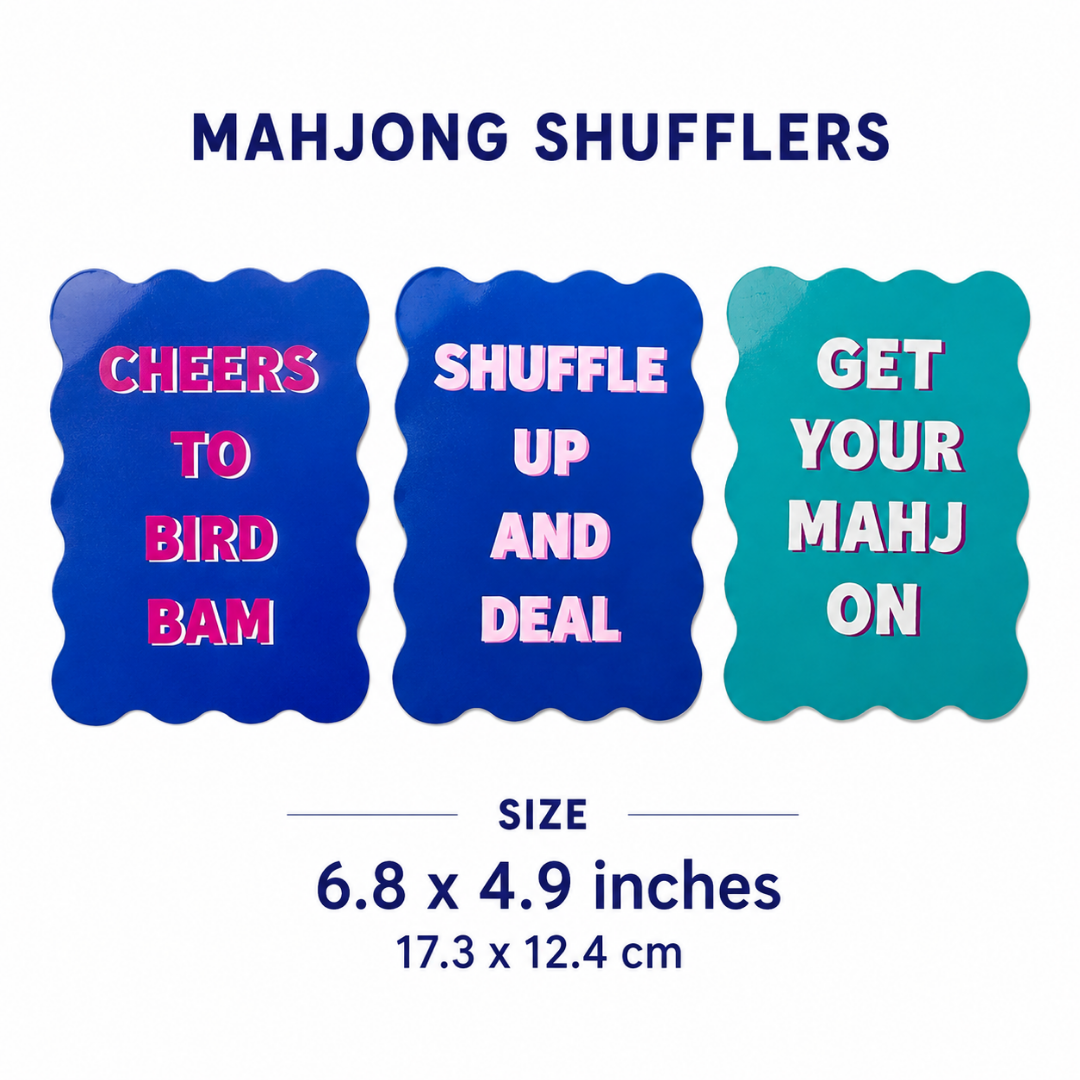 Mahjong Shufflers – Set of 2 | Assorted Designs