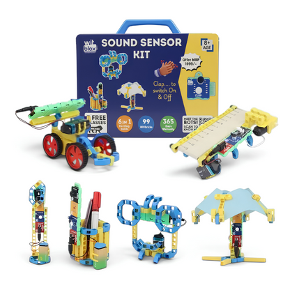 Witblox Sound Sensor Kit | 6-in-1 STEM Toy for Kids 8+