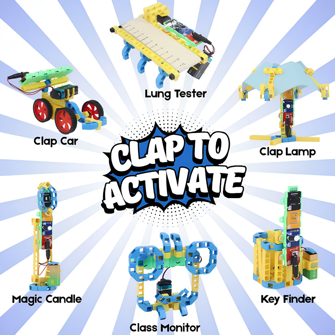 Witblox Sound Sensor Kit | 6-in-1 STEM Toy for Kids 8+