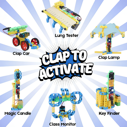 Witblox Sound Sensor Kit | 6-in-1 STEM Toy for Kids 8+