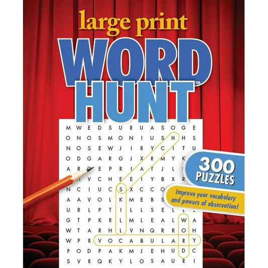 Word Hunt 300 Puzzles Book
