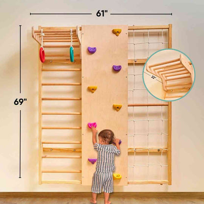 Wall Mounted Jungle Gym