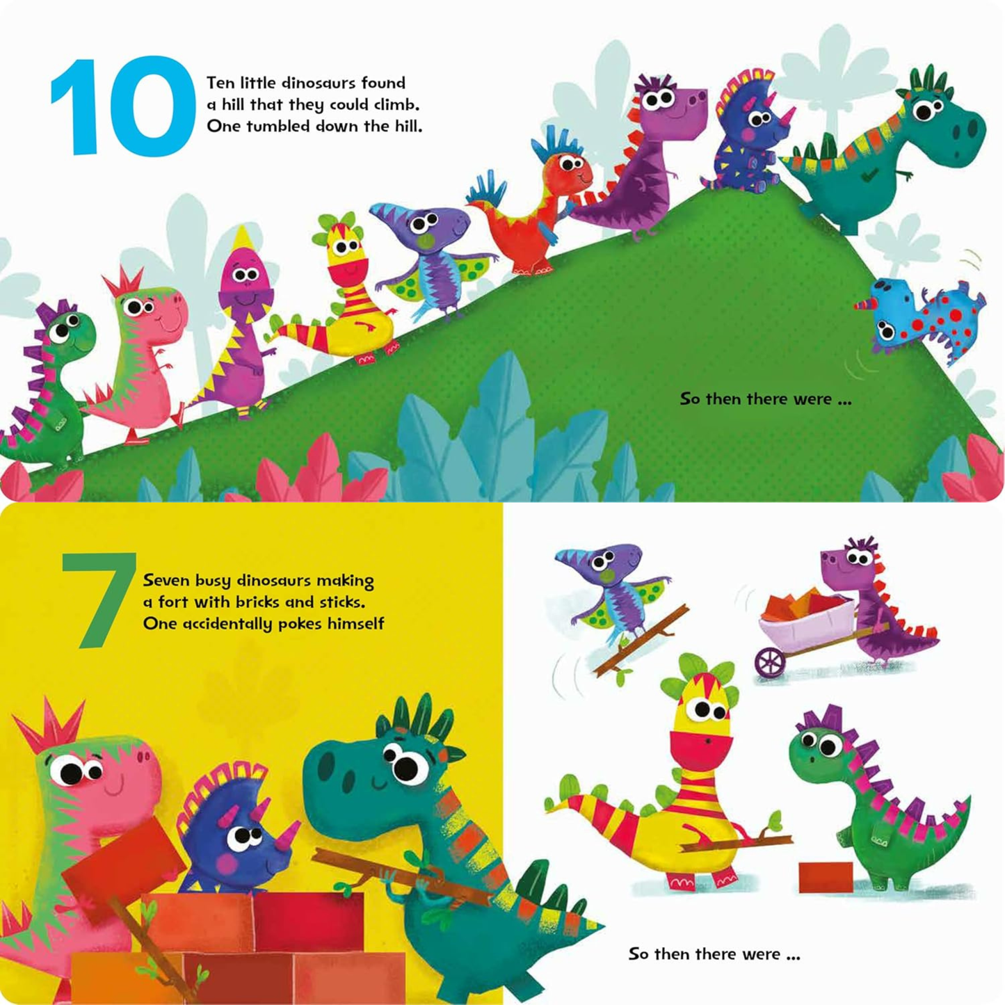 10 Little Dinosaurs