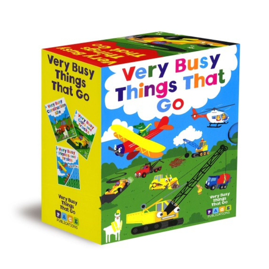 Very Busy Things That Go (Pack of 3 Titles)