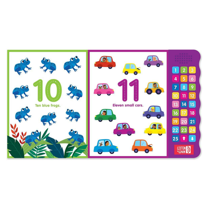 27-button Sound Book Let's Learn 123s