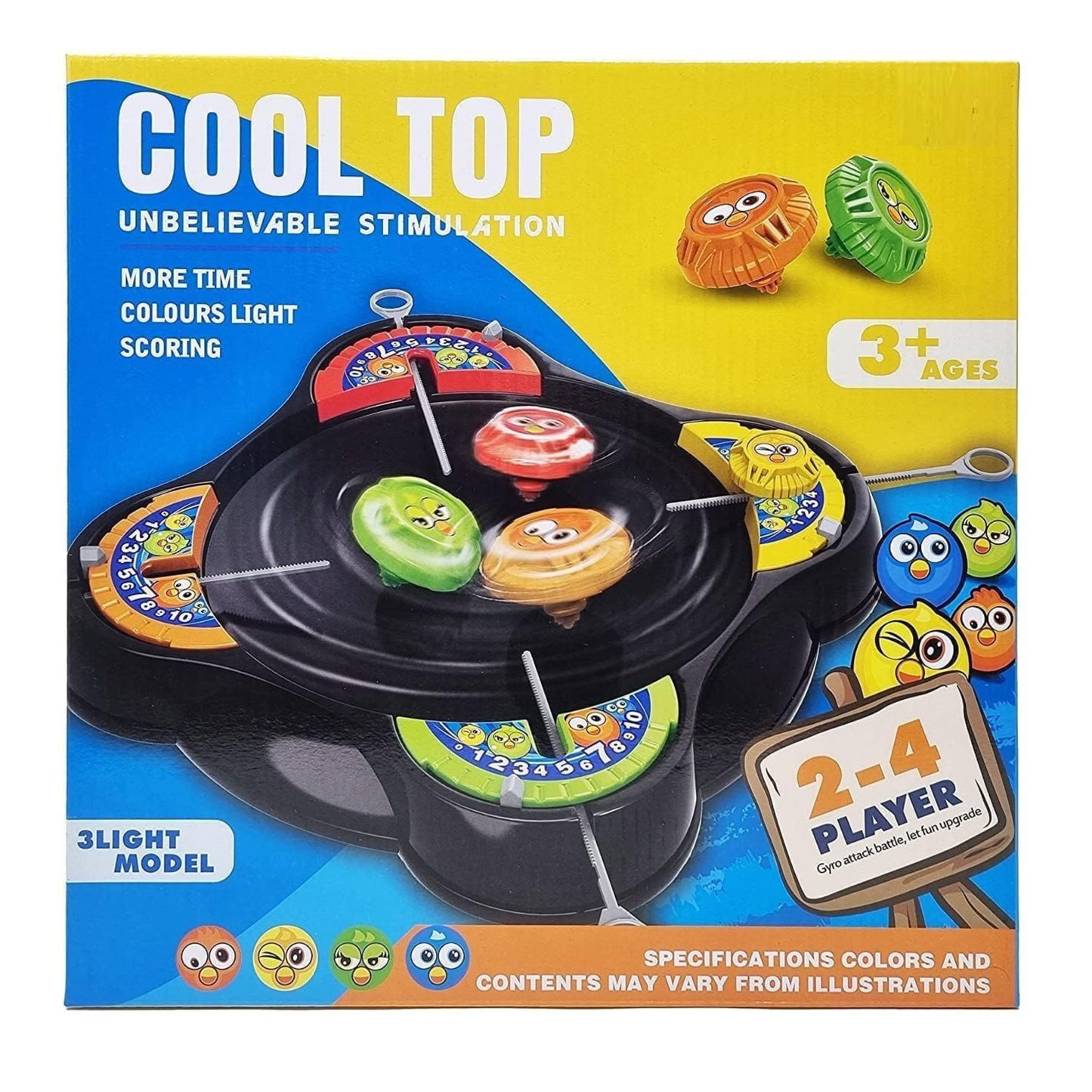 Cool Top Fusion Battle Spinning Tops for Kids