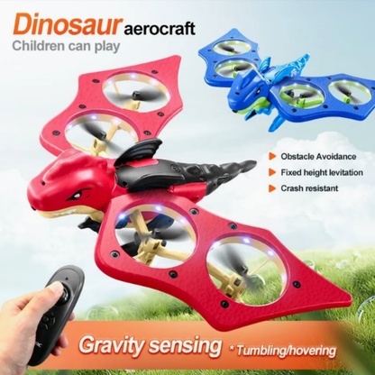 2.4G Remote Control Dinosaur Quadcopter Blue