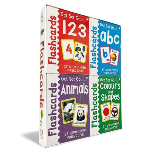 Get Set Go Flashcards (Pack of 27 x 4 Flashcards)
