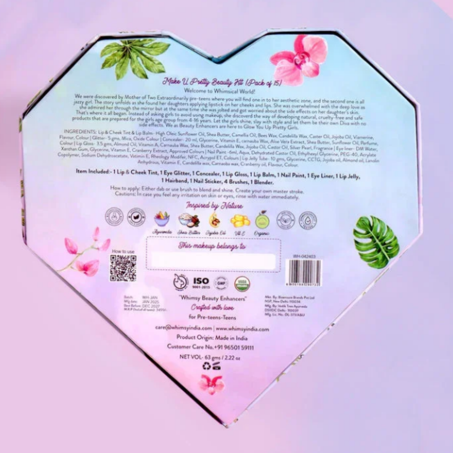 Whimsy Make U Pretty Beauty Kit - Pack of 15