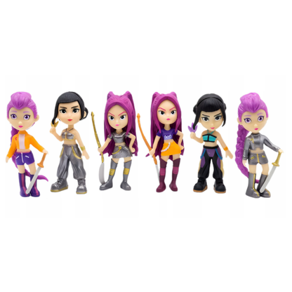 K-Pop Girl Squad Figures