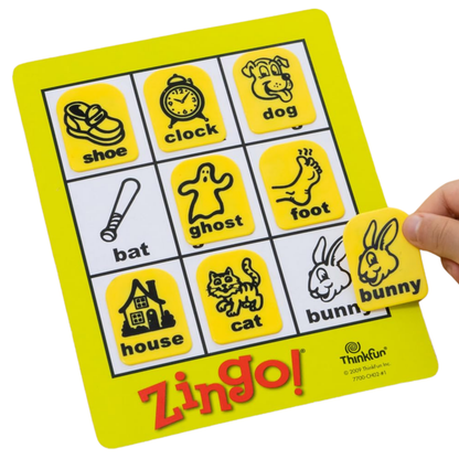 Zingo Bingo Award Winning Game for Pre-Readers and Early Readers