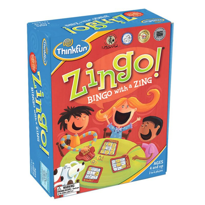 Zingo Bingo Award Winning Game for Pre-Readers and Early Readers