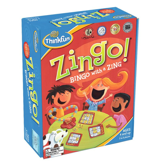 Zingo Bingo Award Winning Game for Pre-Readers and Early Readers