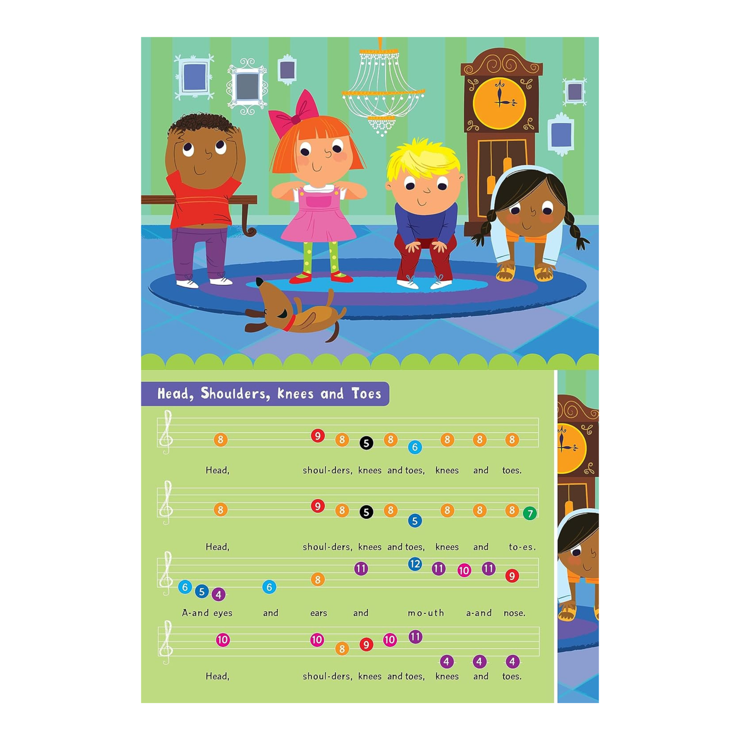 Smart Kids Itsy Bitsy Spider and Other Songs Keyboard Musical book