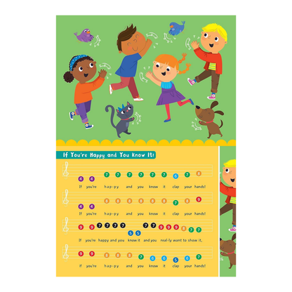 Smart Kids Itsy Bitsy Spider and Other Songs Keyboard Musical book