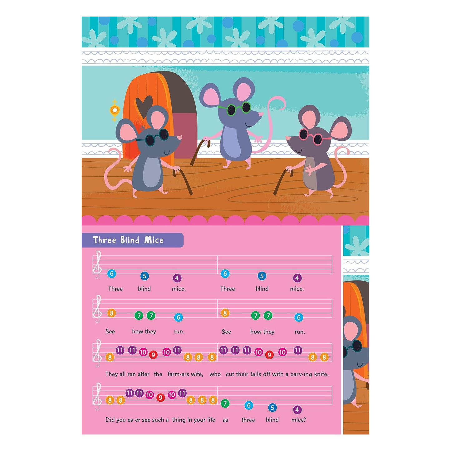 Smart Kids Itsy Bitsy Spider and Other Songs Keyboard Musical book