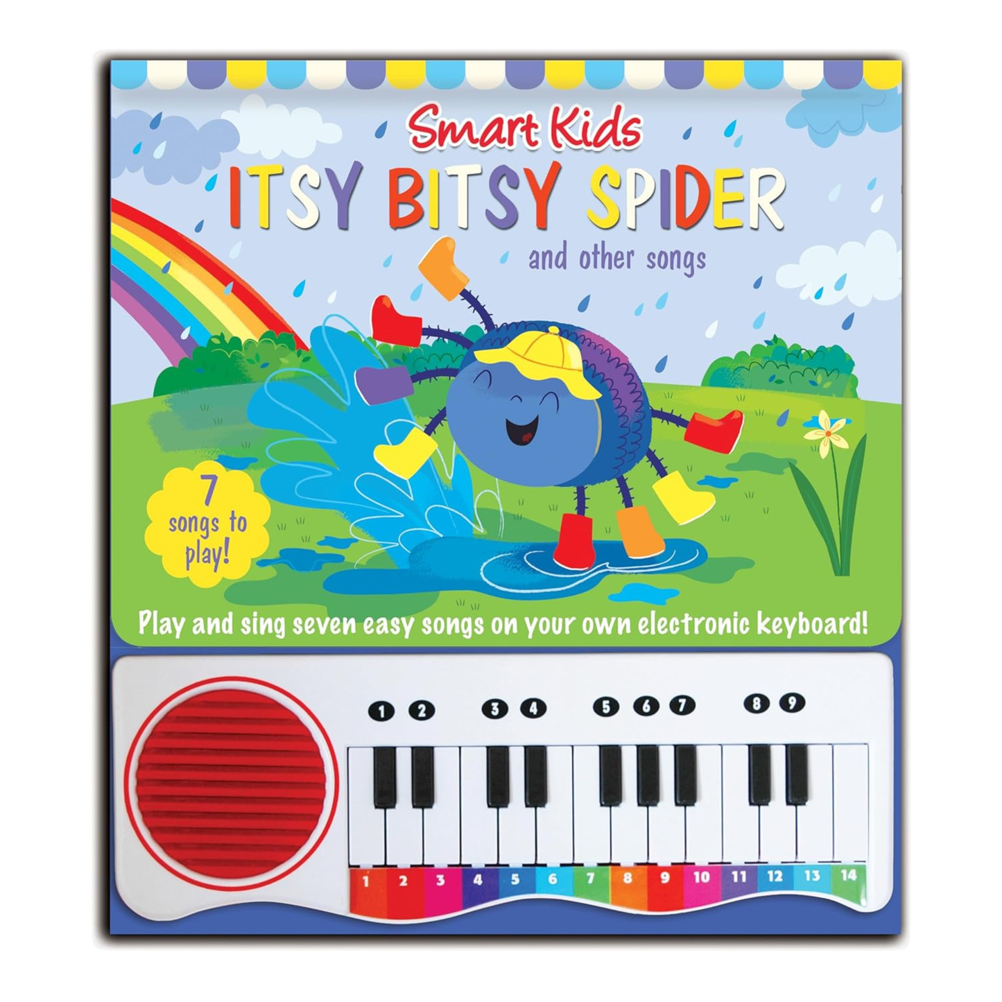 Smart Kids Itsy Bitsy Spider and Other Songs Keyboard Musical book