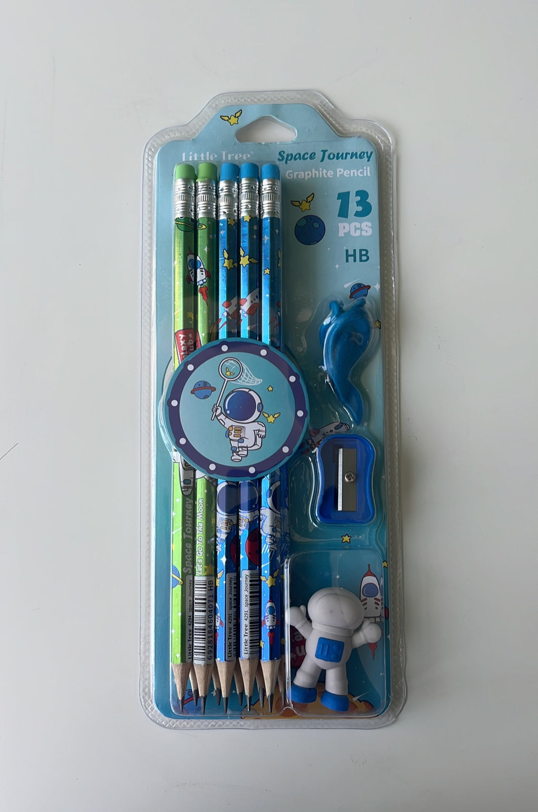Space theme Unicorn Pencil Set