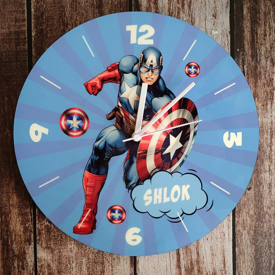 Kids Customized Cartoon Clock