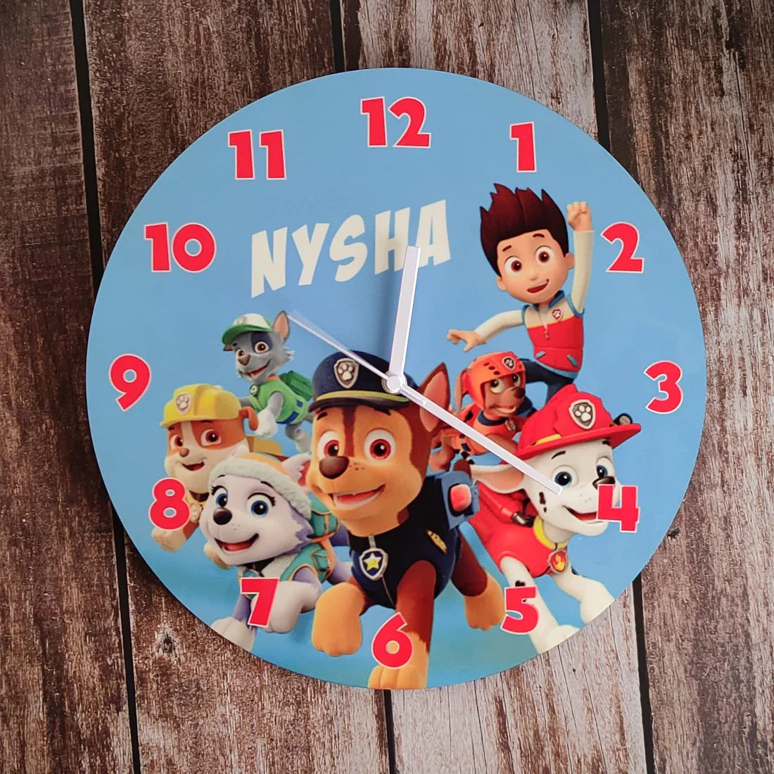 Kids Customized Cartoon Clock