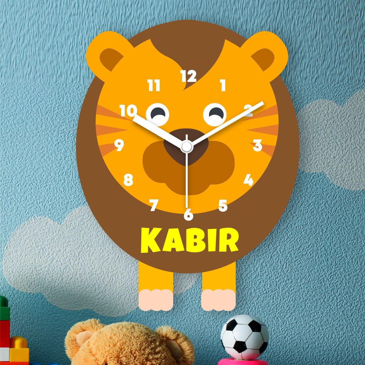 Kids Customized Cartoon Clock