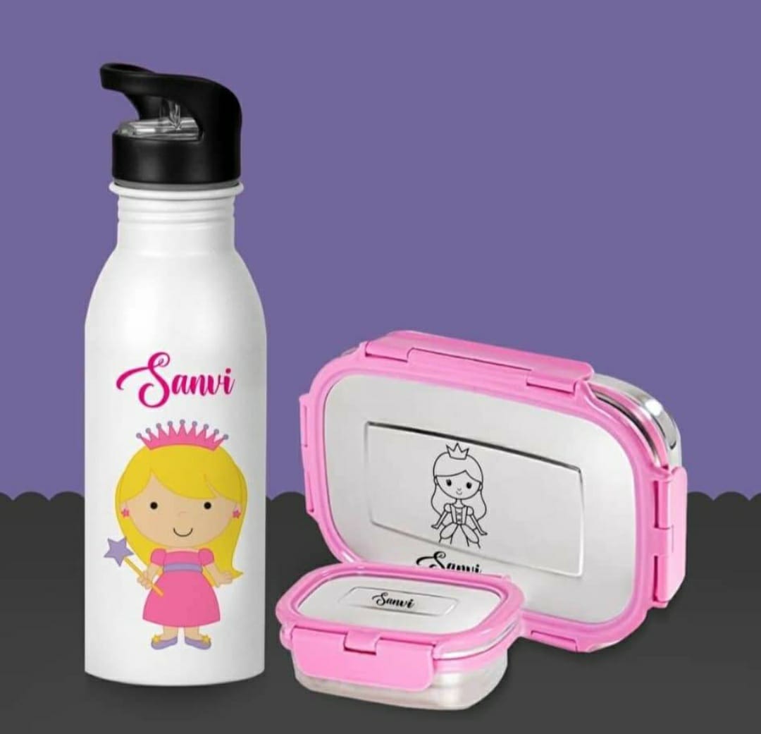 Personalization Bottle Tiffin Set