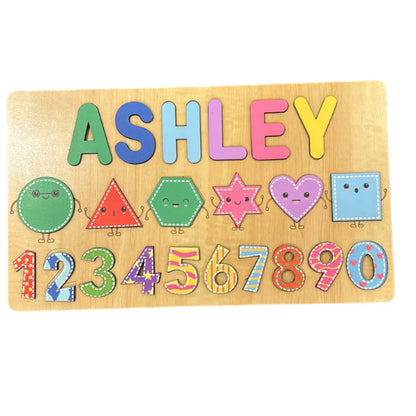 Personalised Wooden Name Puzzle