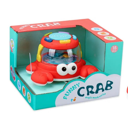 Toddler Toy Crab Drum Baby Musical Toy