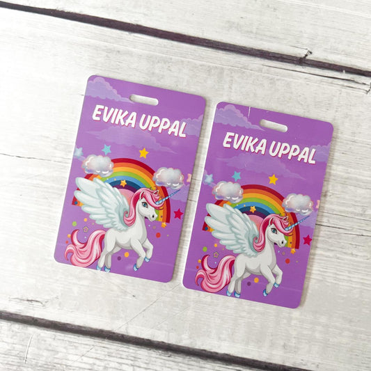 Customised Bag Tags for Kids - Set of 2