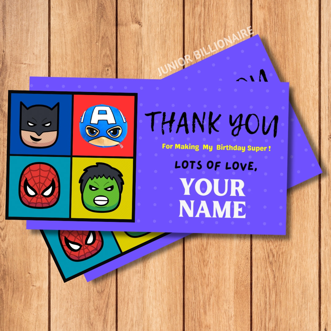 3D Personalised Thankyou Tags - 40 Pcs