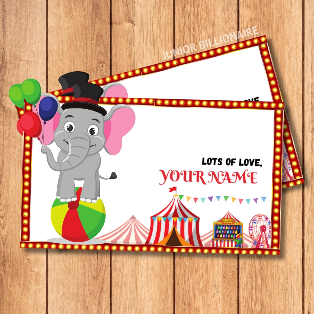 3D Personalised Thankyou Tags - 40 Pcs