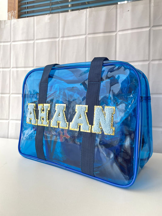 🌈 Stylish Transparent Tote Bag – Customizable, Lightweight & Built for Everyday Adventures