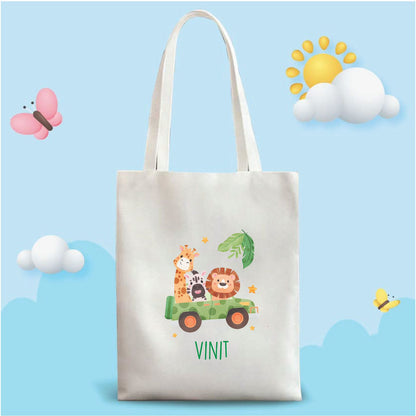 Personalized Kids Tote Bag