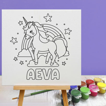 Personalized DIY canvas board