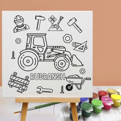 Personalized DIY canvas board