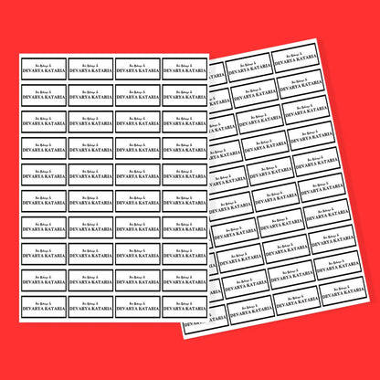 Transparent Waterproof Sticker - Set of 2 A3 Sheet