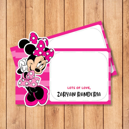 3D Personalised Thankyou Tags - 40 Pcs