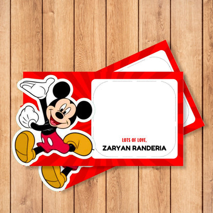 3D Personalised Thankyou Tags - 40 Pcs