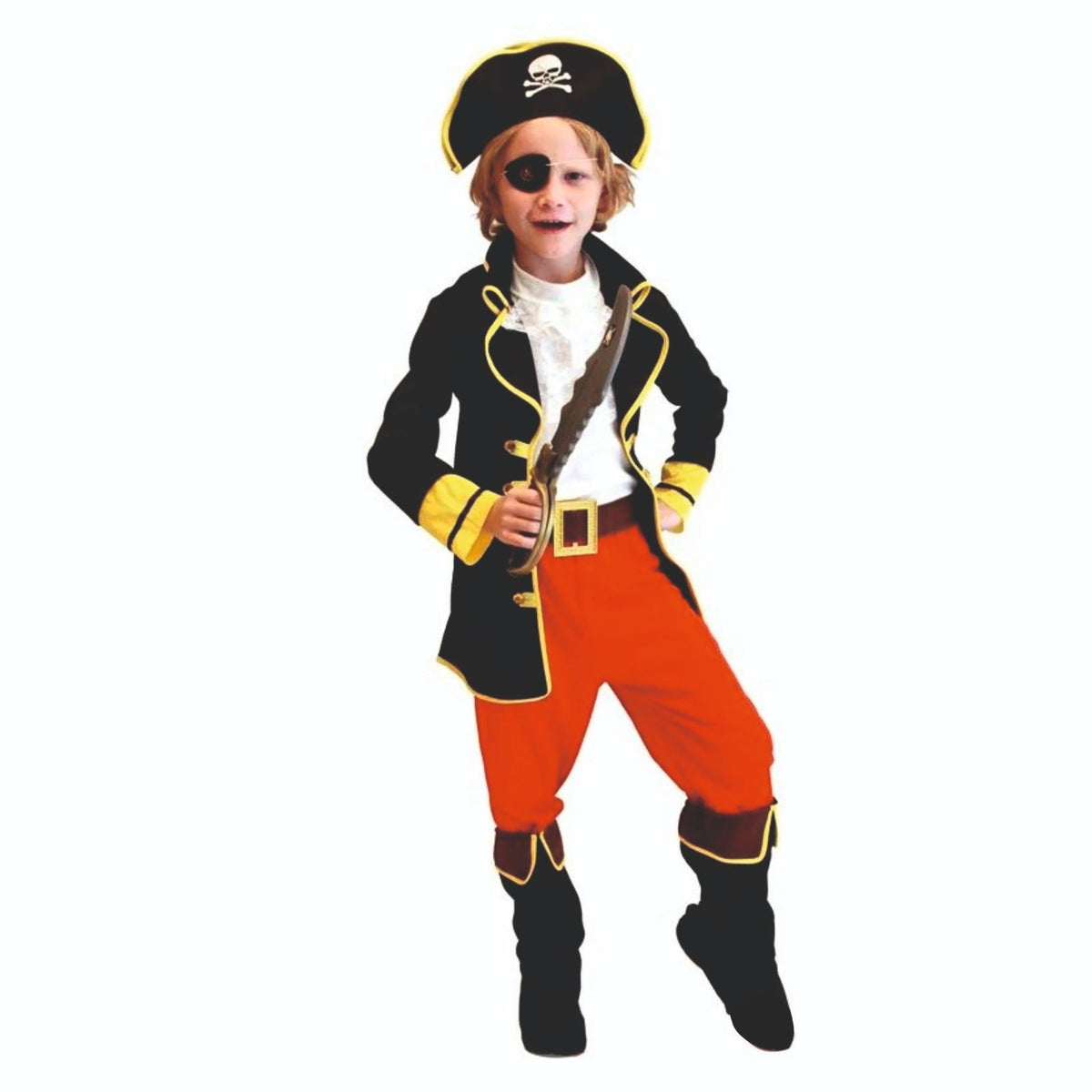 Halloween costume - Pirate Captain Jack