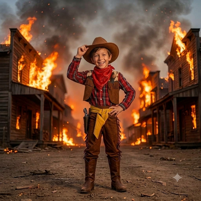 Halloween costume - Wild West Cowboy